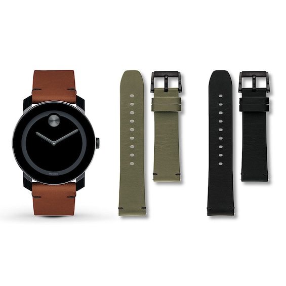 Movado Bold Men's Watch Box Set 3600600