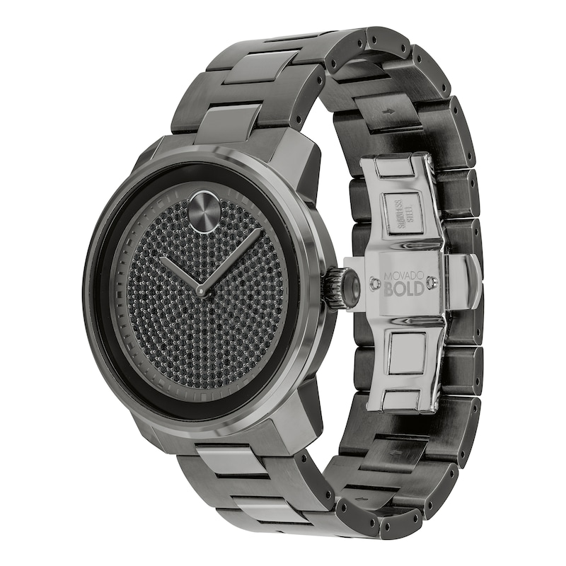 Movado BOLD Crystal Men's Stainless Steel Watch 3600664