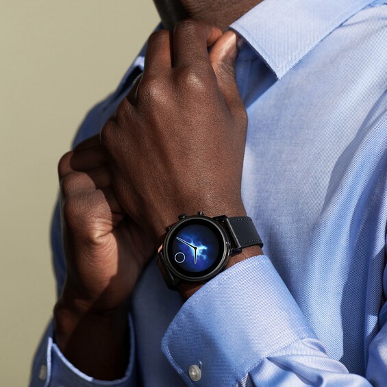 movado connect watch bands