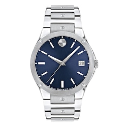 Movado S.E. Stainless Steel Men's Watch 0607513