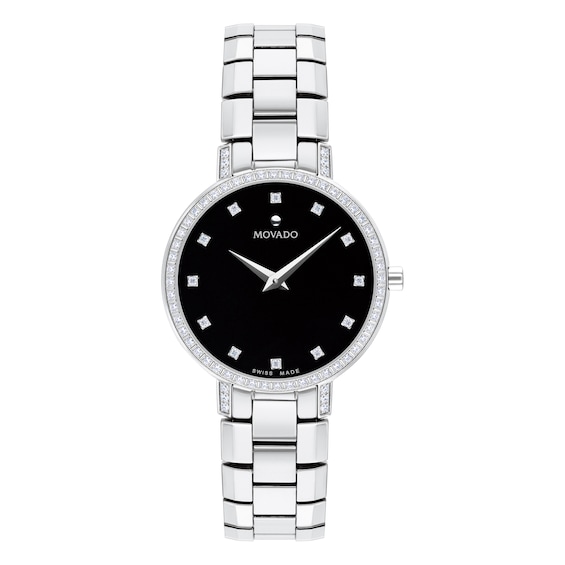 Movado Faceto Women's Watch 0607484 28mm