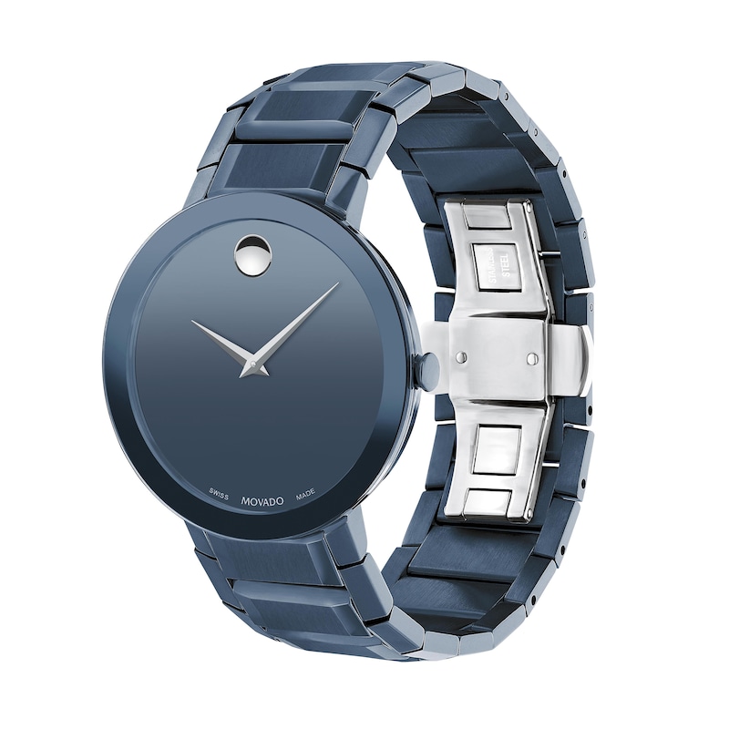 Movado Sapphire Men's Stainless Steel Watch 0607556