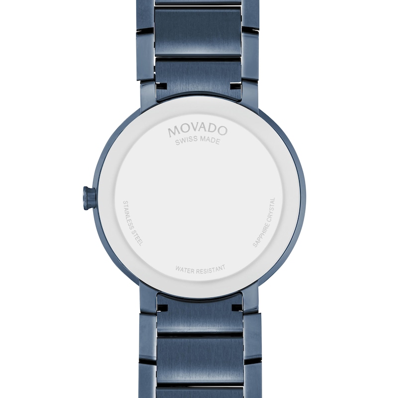 Main Image 3 of Movado Sapphire Men's Stainless Steel Watch 0607556