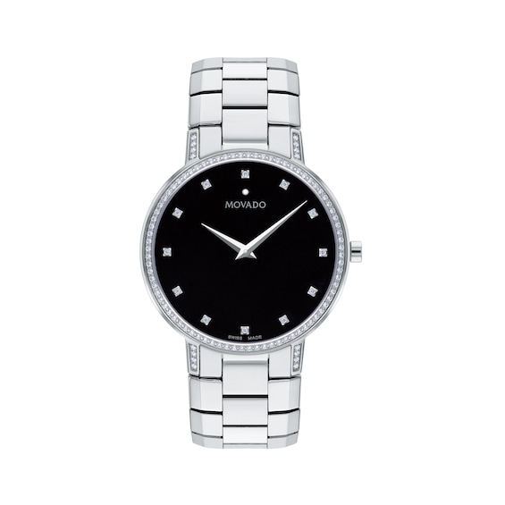 Movado Faceto Stainless Steel Men's Watch 0607482