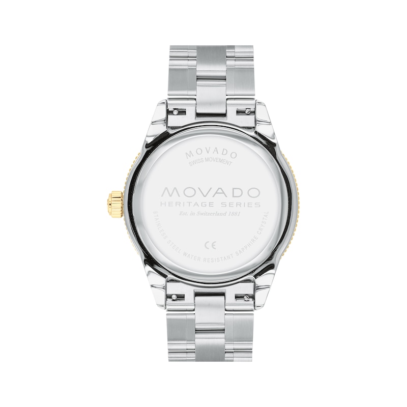 Movado Heritage Series Calendoplan S Ion-Plated Stainless Steel Men's Watch 3650096