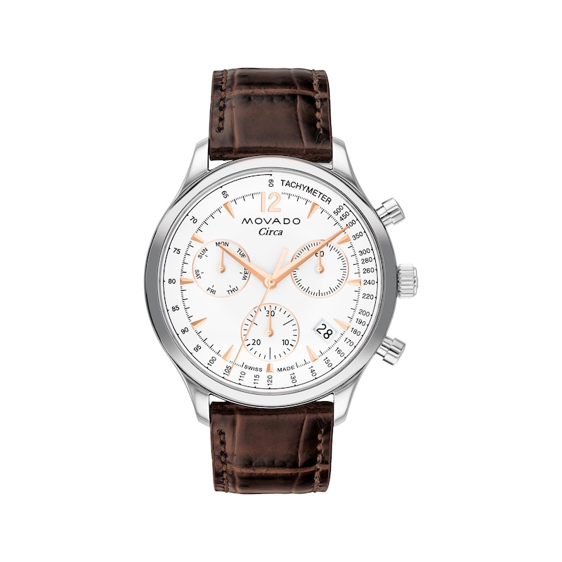 Movado Heritage Series Circa Men’s Chronograph Watch 3650132