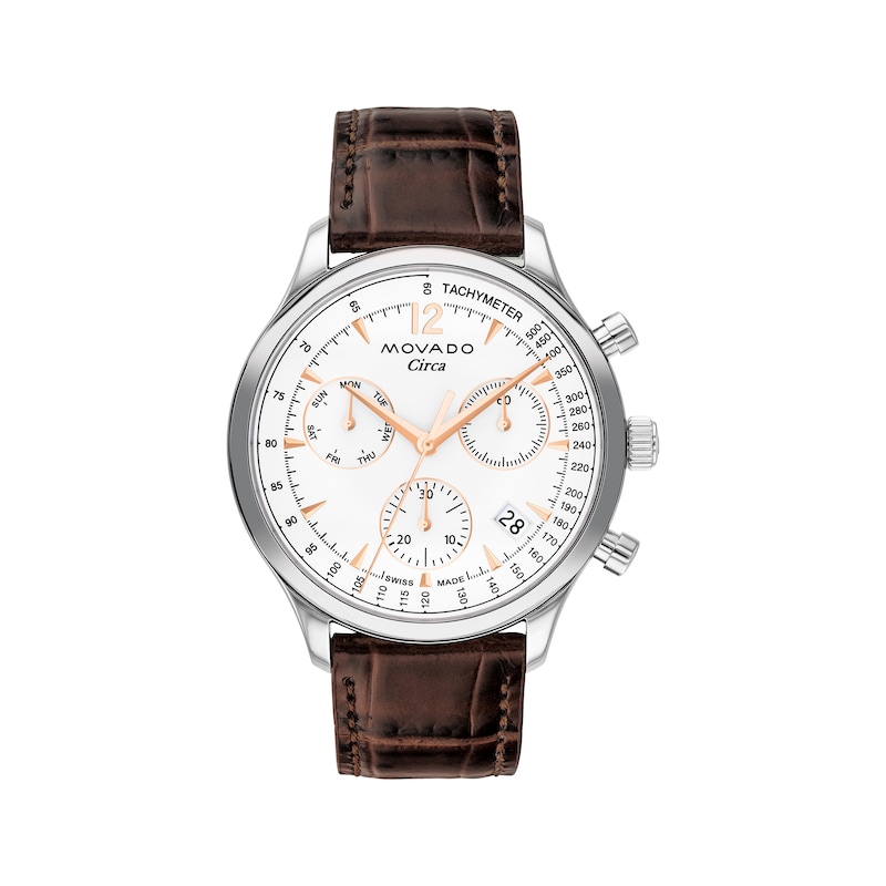 Main Image 1 of Movado Heritage Series Circa Men’s Chronograph Watch 3650132