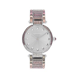 COACH Cary Crystal Band Women’s Stainless Steel Watch 14503992