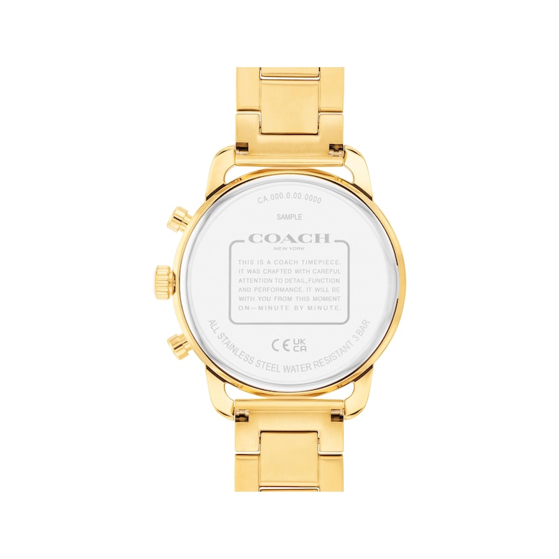 COACH Cruiser Gold-Tone Women’s Chronograph Watch 14504051