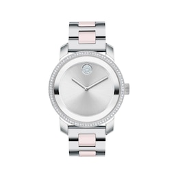 Movado BOLD Ceramic & Stainless Steel Women's Watch 3600784