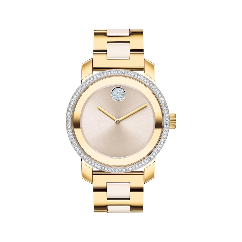 Main Image 1 of Movado BOLD Ceramic & Ion-Plated Stainless Steel Women's Watch 3600785