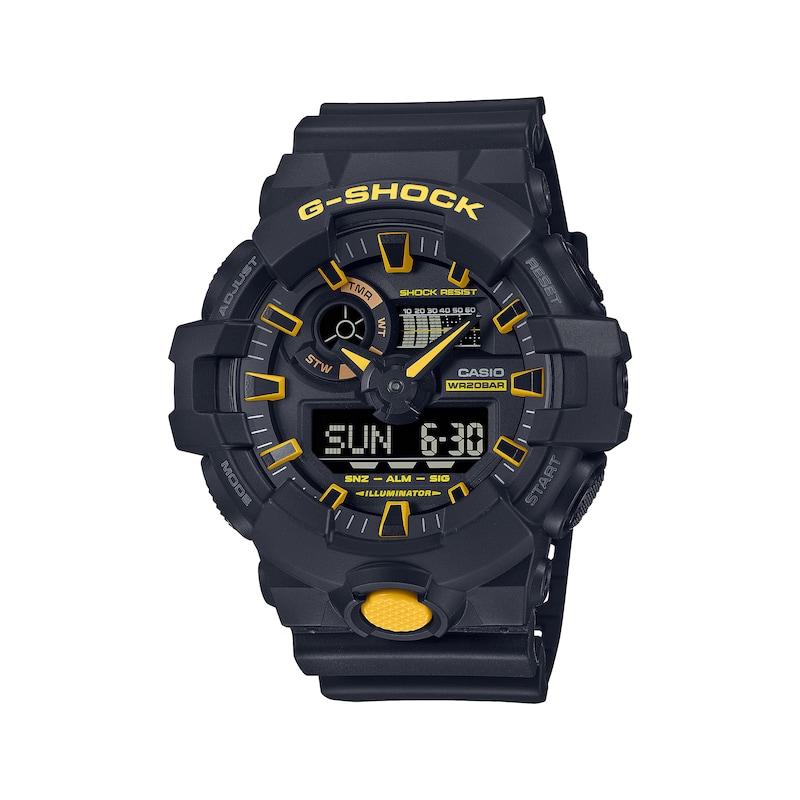 GAB2100-1A, Black Analog-Digital Men's Watch - G-SHOCK