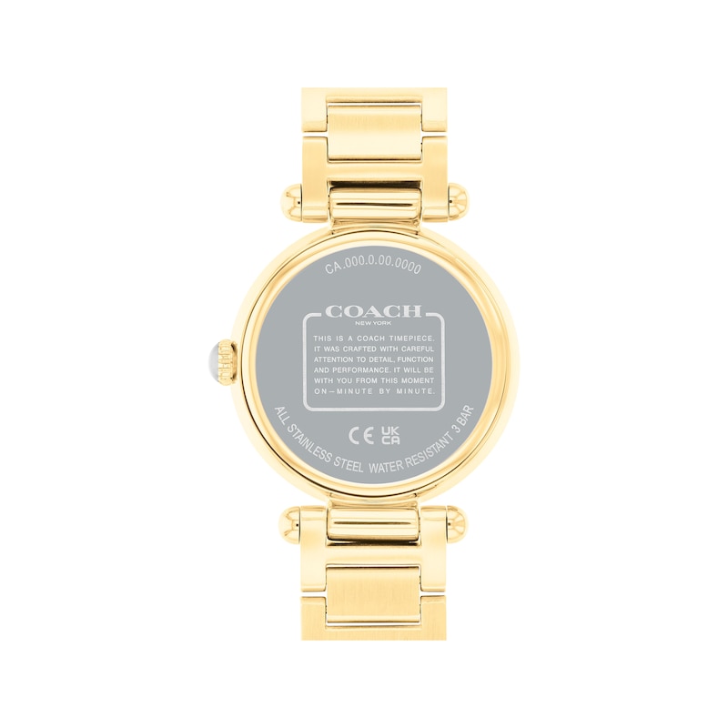 Main Image 3 of COACH Cary Crystal Bezel Women's Watch 14504183