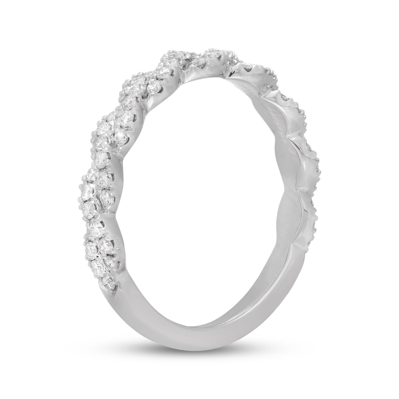 Main Image 2 of Neil Lane Diamond Twist Anniversary Ring 3/8 ct tw 14K White Gold