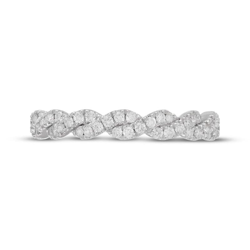Main Image 3 of Neil Lane Diamond Twist Anniversary Ring 3/8 ct tw 14K White Gold