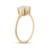 Thumbnail Image 2 of Opal Solitaire Ring 10K Yellow Gold