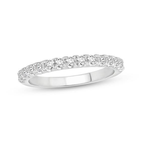Now + Forever Lab-Grown Diamonds Anniversary Ring 1/2 ct tw Platinum