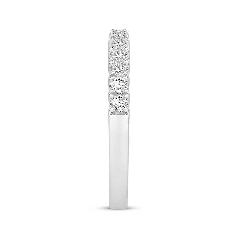 Main Image 2 of Now + Forever Lab-Grown Diamonds Anniversary Ring 1/2 ct tw Platinum