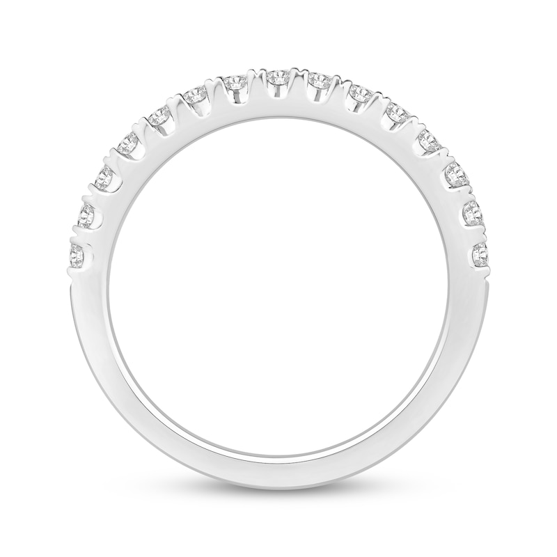 Main Image 3 of Now + Forever Lab-Grown Diamonds Anniversary Ring 1/2 ct tw Platinum