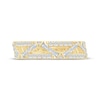 Thumbnail Image 3 of KAY Bow Collection Baguette & Round-Cut Lab-Grown Diamond Anniversary Ring 3/8 ct tw 14K Yellow Gold