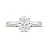 Thumbnail Image 3 of Now + Forever Lab-Grown Diamonds Oval-Cut Engagement Ring 1-3/4 ct tw 14K Yellow Gold