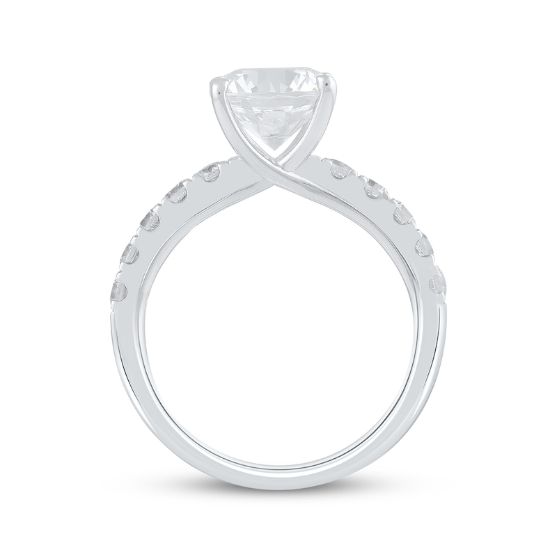Main Image 3 of Now + Forever Lab-Grown Diamonds Round-Cut EngagementRing 2-1/2 ct tw 14K White Gold