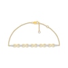 Thumbnail Image 1 of KAY Lab-Grown Diamonds Infinity Link Bracelet 1/5 ct tw 10K Yellow Gold 7.5"