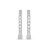 Thumbnail Image 2 of KAY Lab-Grown Diamonds Huggie Hoop Earrings 1/10 ct tw 10K White Gold