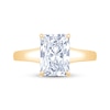 Thumbnail Image 3 of Now + Forever Lab-Grown Diamonds Certified Radiant-Cut Solitaire Engagement Ring 3 ct tw 14K Yellow Gold (F/VS2)