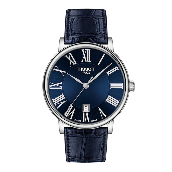TISSOT Men's Carson Watch Blue Dial T1224101604300