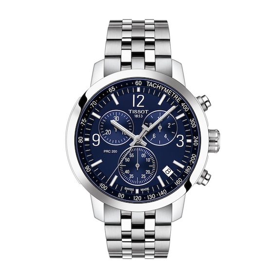 Tissot PRC 200 Chronograph Stainless Steel Men's Watch T1144171104700