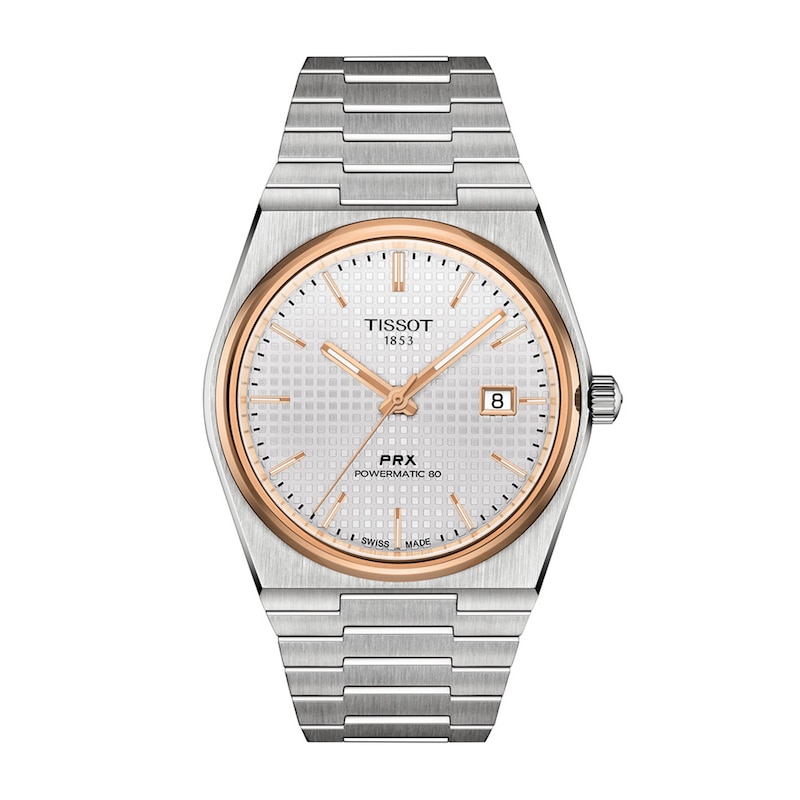 Main Image 1 of Tissot PRX Powermatic 80 Stainless Steel Men's Watch T1374072103100