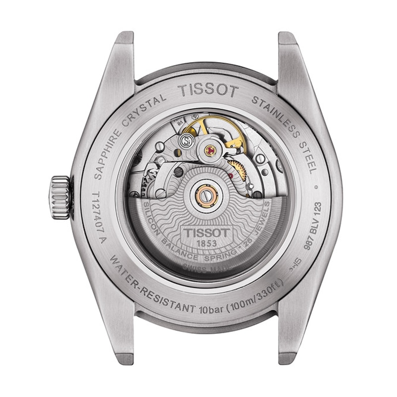 Tissot Gentleman Powermatic 80 Silicium Stainless Steel Men's Watch T1274071109101