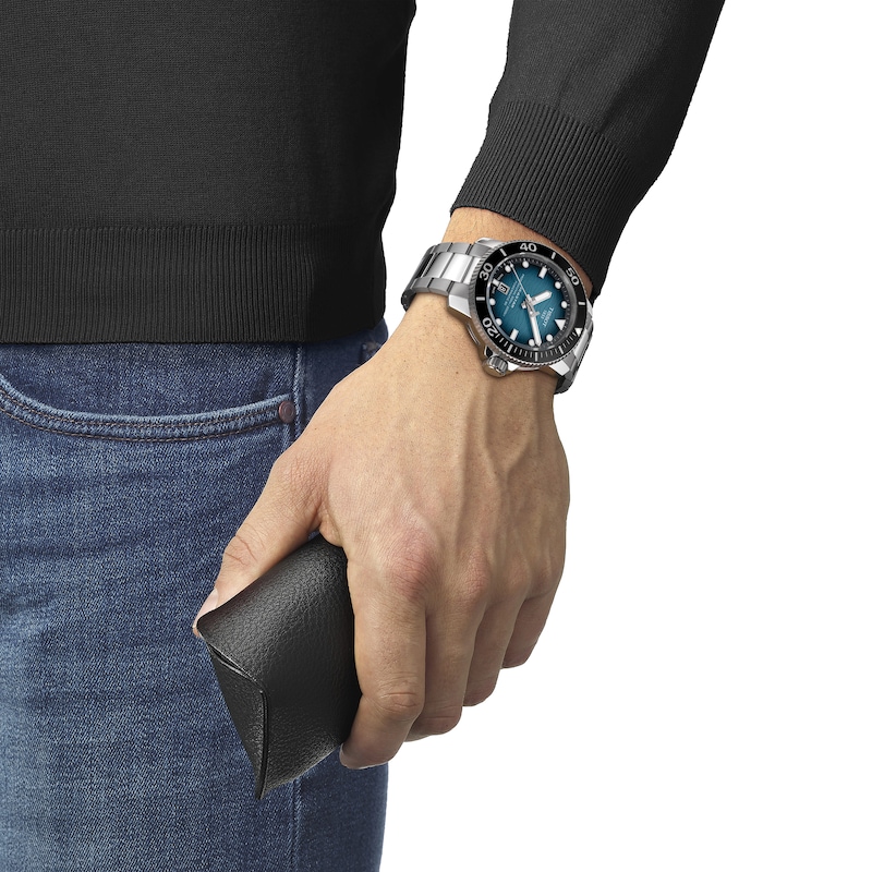 Main Image 2 of Tissot Seastar 2000 Professional Powermatic 80 Stainless Steel Men's Watch T1206071104100