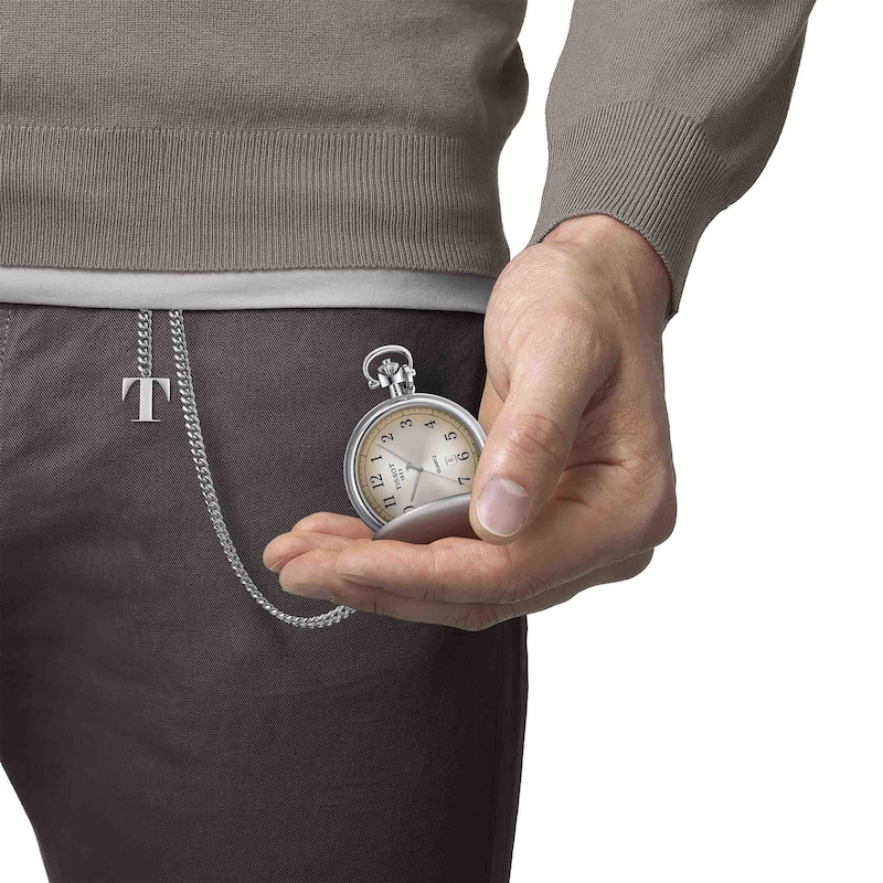 Main Image 5 of Tissot Savonnette Unisex Pocket Watch T8624101929200