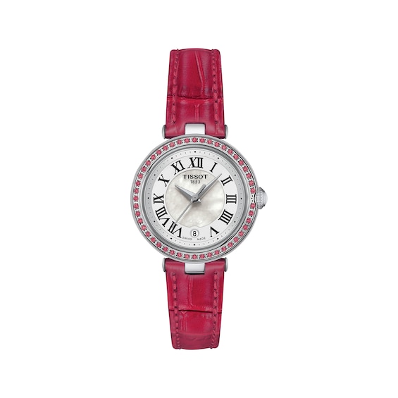 Tissot Bellisima Pink Topaz Women's Watch T1260106611300