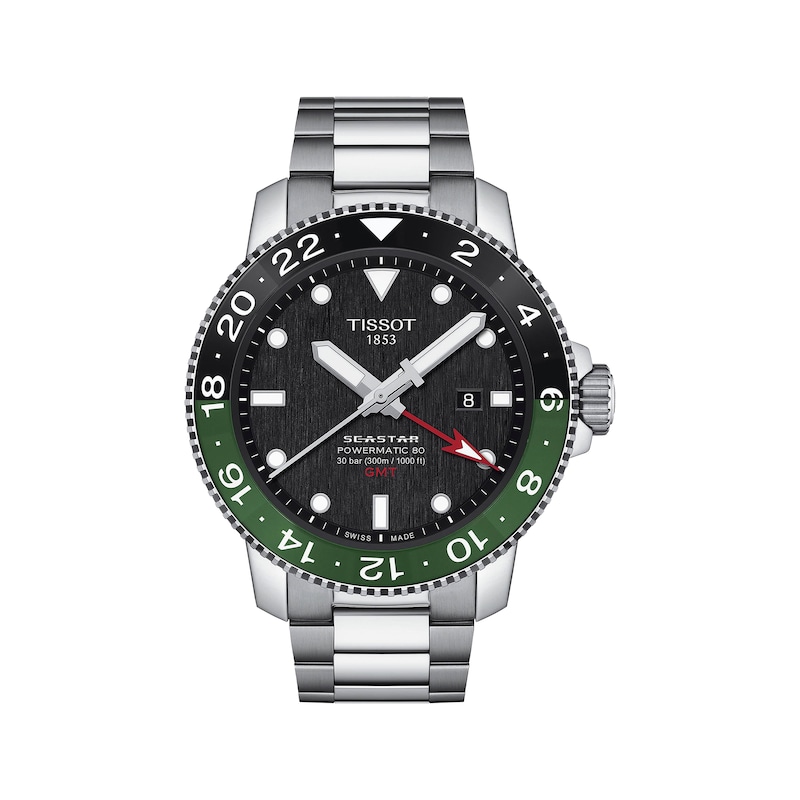 Tissot Seastar 1000 GMT Powermatic 80 Men's Watch T1204291105101