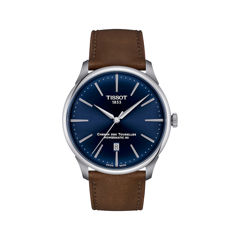Main Image 1 of Tissot Chemin des Tourelles Powermatic 80 Men's Watch T1394071604100