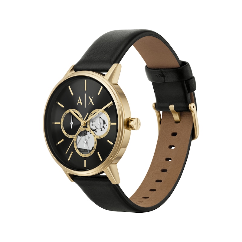 Bracelet Armani Exchange Set Chronograph | & Gift Men\'s Kay Watch AX7146SET