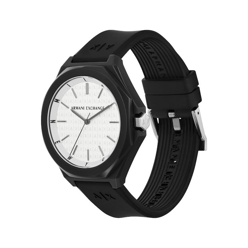 Die Qualität ist Armani Exchange Hexagon Logo Unisex AX4600 Kay Watch 