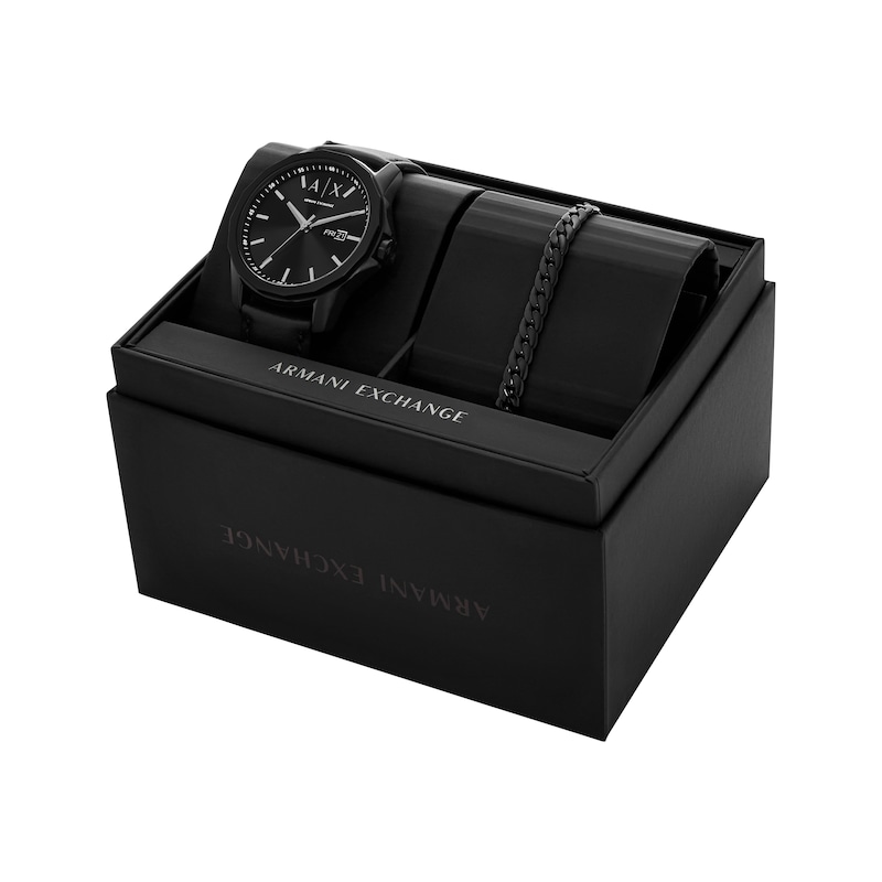 Armani Exchange Men's Watch & Bracelet Gift Set AX7147SET | Kay