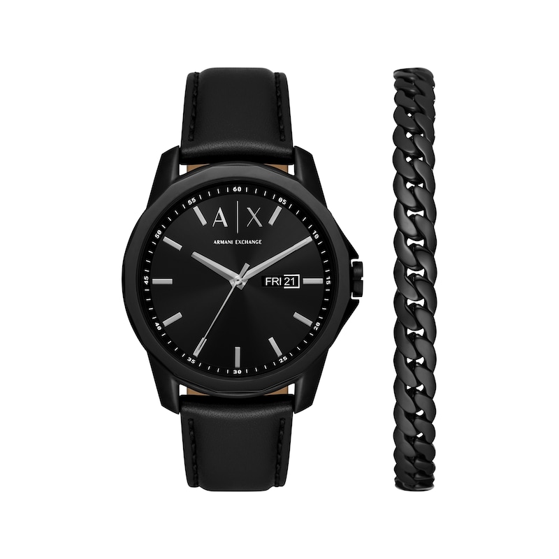 Armani Exchange Men's Watch & Bracelet Gift Set AX7147SET | Kay