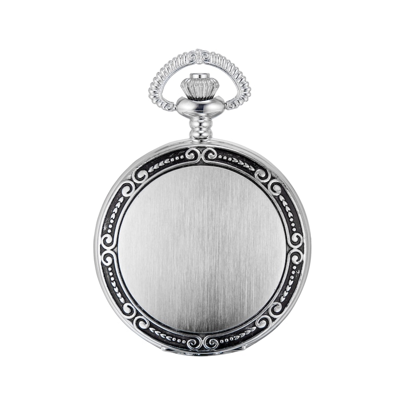 James Michael Men's Mechanical Pocket Watch PMA011011W