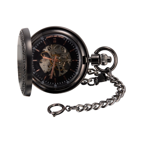 James Michael Men's Pocket Watch PMA011013W