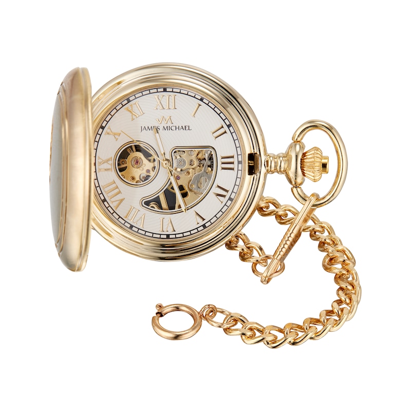 Main Image 1 of James Michael Men's Pocket Watch PMA011030W