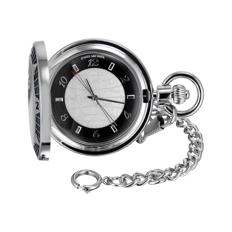 Main Image 1 of James Michael Men's Pocket Watch PQA011075W