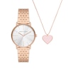 Thumbnail Image 1 of Armani Exchange Women's Watch & Necklace Gift Set AX7145SET