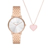 Thumbnail Image 2 of Armani Exchange Women's Watch & Necklace Gift Set AX7145SET