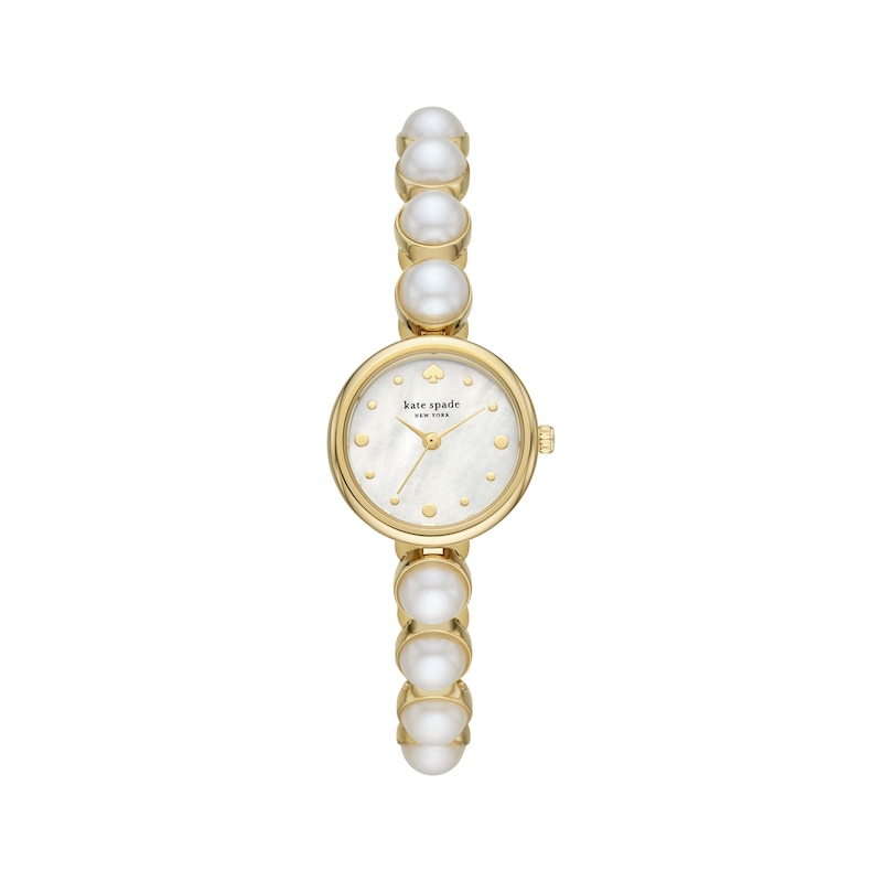Main Image 1 of Kate Spade New York Monroe Faux Pearl Bracelet Women's Watch KSW1687