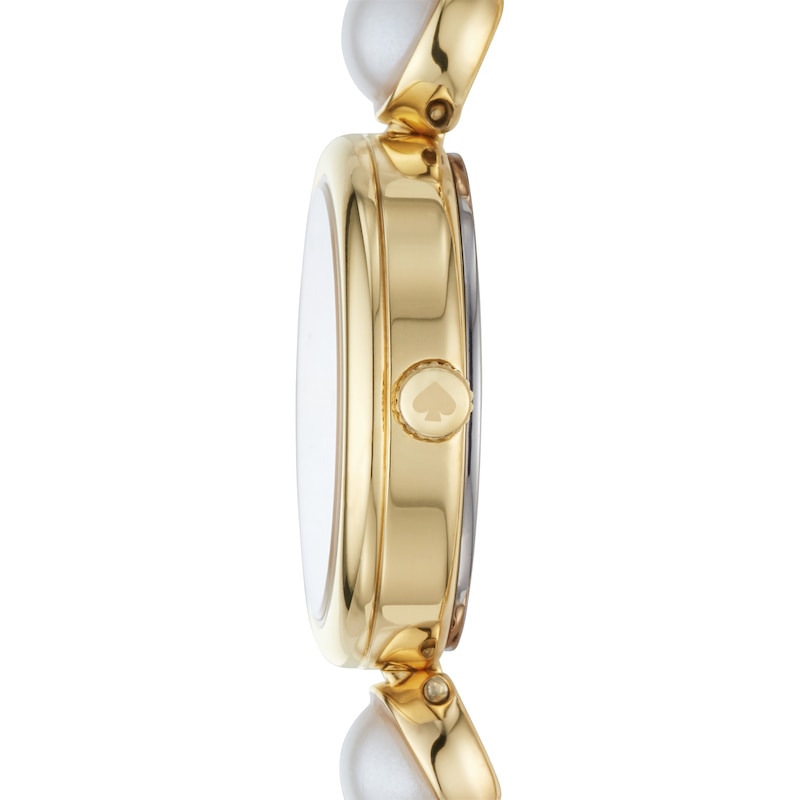 Main Image 3 of Kate Spade New York Monroe Faux Pearl Bracelet Women's Watch KSW1687